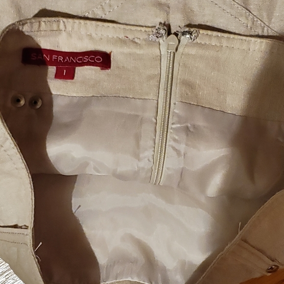 A line Linen skirt - Picture 4 of 5